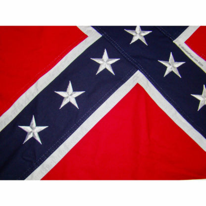 embroidery on jackson flag