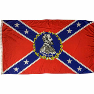 Robert E. Lee on Rebel Battle Flag