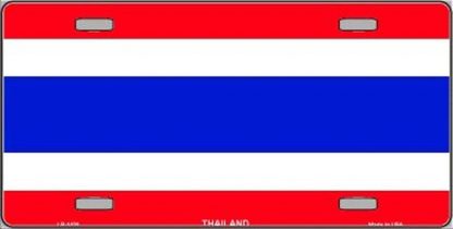 thailand flag license plate for sale