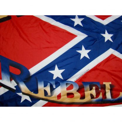 Rebel Born Rebel Bred Battle Flag 3 X 5 ft. Standard - Image 3