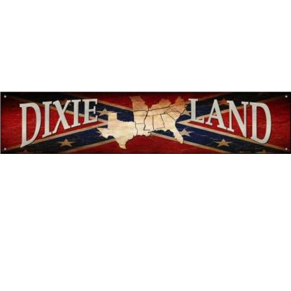 Dixie Land Confederate Sign Fun Novelties