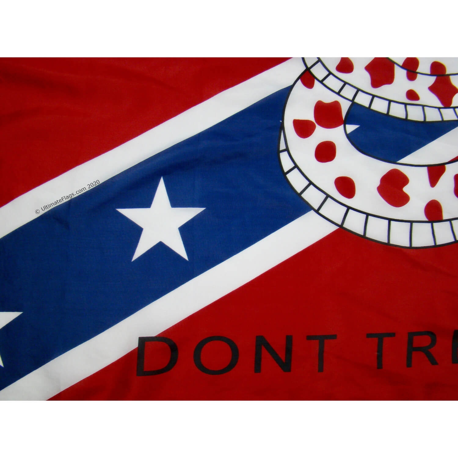 dont tread on me snake rebel flag