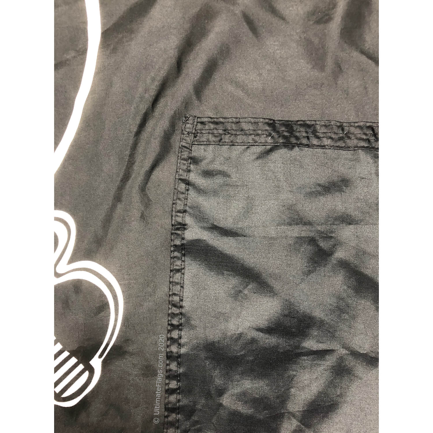 pirate flag blackbeard lives flag is quad stitched