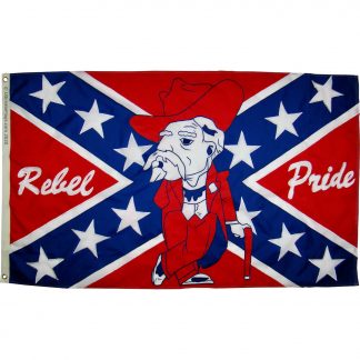 rebel pride flag nylon embroidered outdoor flags for sale