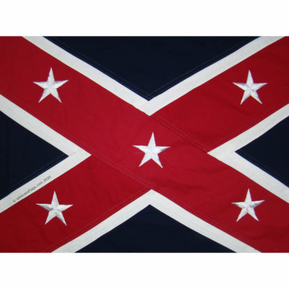 Army of the Trans-Mississippi Flag (Taylor) Reverse Color Cotton Flag 3 x 5 ft. - Image 6