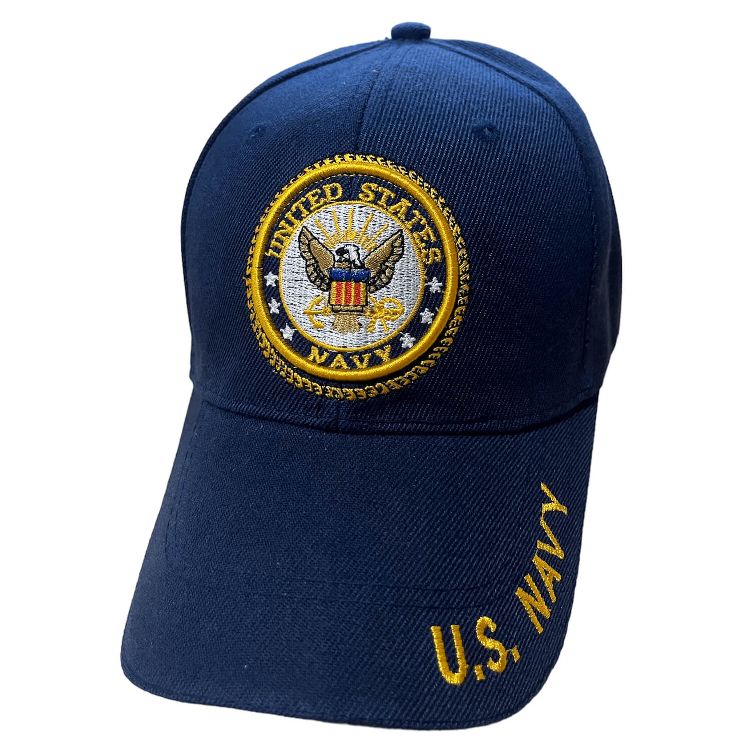 us navy retired cap in blue