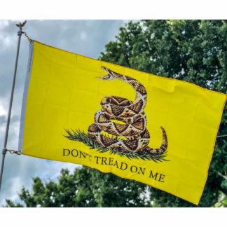 buy dont tread on me live rattlesnake flag