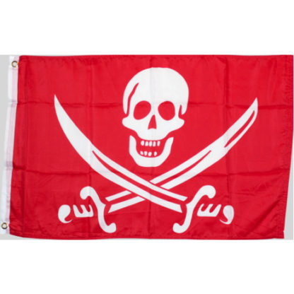 buy cool red pirate flag