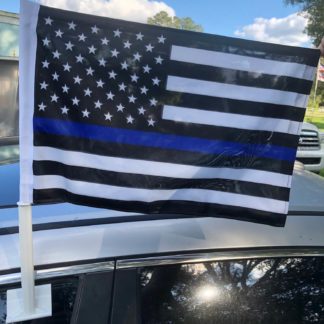 buy thin blue line flag for car