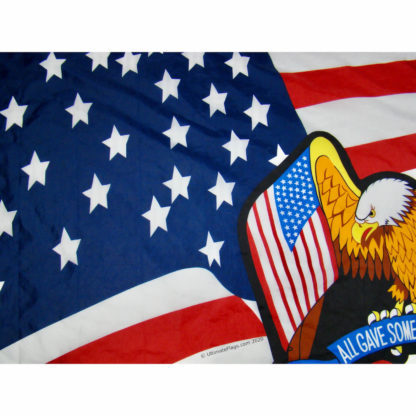 USA & POW/MIA Eagle on American Flag 3 X 5 ft. Standard - Image 4