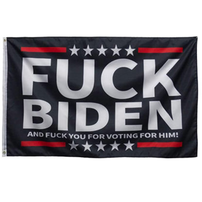 fuck biden flag for sale blue 3x5