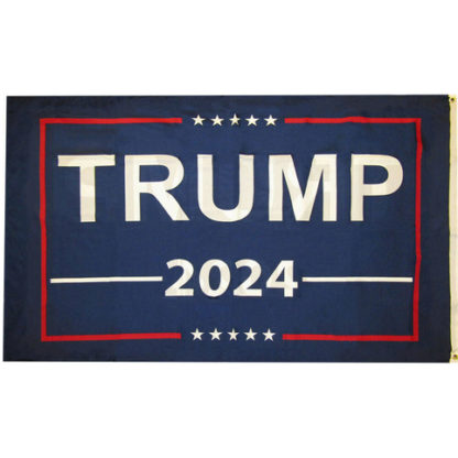 trump 2024 flag 3x5 blue outdoor super polyester