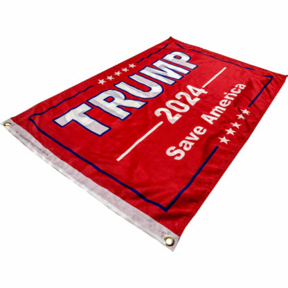 trump 2024 save america red flag for sale