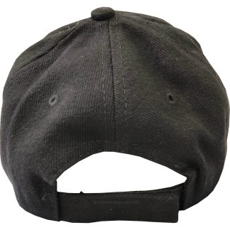 2a black cap for sale hat ballcap adjustable rear view of velcro
