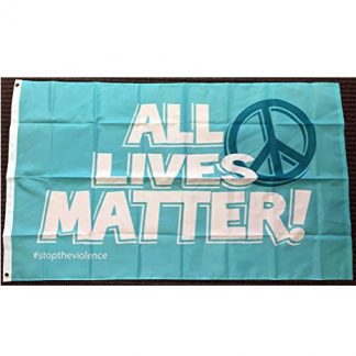 buy all lives matter flag peace symbol teal