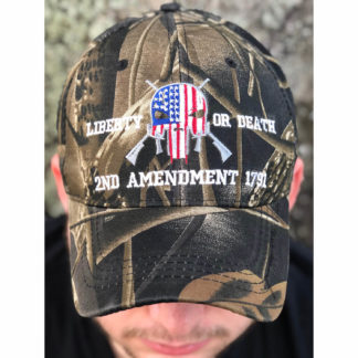 liberty or death camo cap