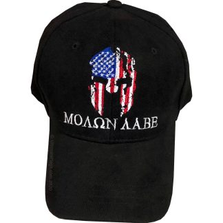 buy molon labe cap black shattered effect on helmet very cool