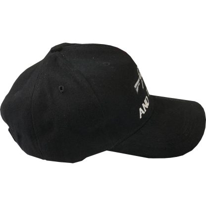 ak gun come and take it hat in black side view