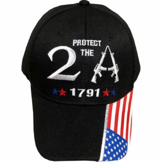 buy 2nd amendment cap in black Rifles in A formation