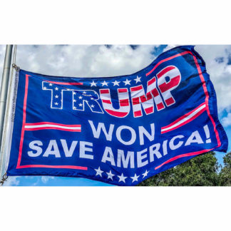 buy trump won save america flag