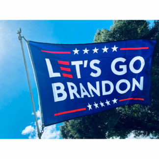 let's go brandon flag with red 3 blue outdoor