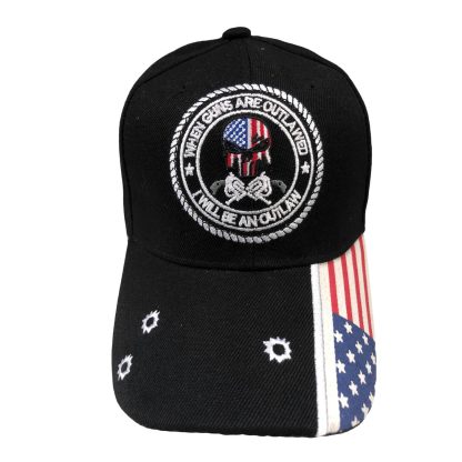 2nd Amendment "If Guns are Outlawed" - Cap / Hat - Image 5