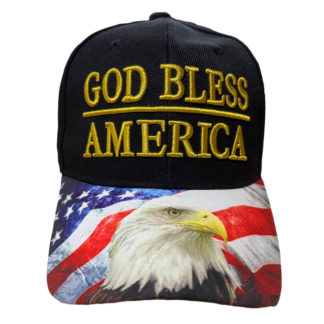 buy god bless america cap black