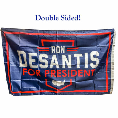 Desantis Flag - Ron Desantis for President Flags for Sale 3 x 5 ft Blue Outdoor Double Sided - Image 2