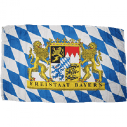 Bavaria Friestaat Lions & Crest 2 X 3 ft. Standard