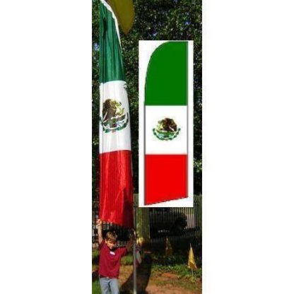 Mexico Feather Flag