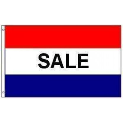 Sale Flag (sign flag) 3 X 5 ft. Standard