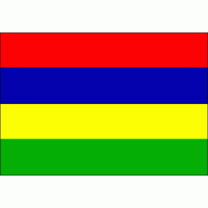 Mauritius Flag 3 X 5 ft. Standard
