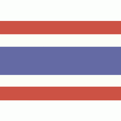 Thailand Flag 3 X 5 ft. Standard