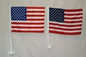 American Window Clip flag aka USA car flag