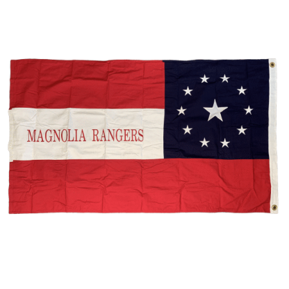 1st Texas Cavalry Magnolia Rangers Cotton Flag 3 x 5 ft. - Image 2