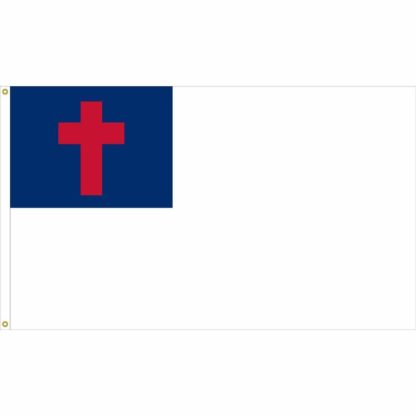 Christian Flag - Double Nylon Fully Sewn Heavy Duty 2x3,3x5,4x6,5x8 feet