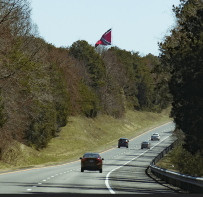 Rebel Flag - Confederate Flag - Nylon Embroidered - Large 4x6 to 30x50 foot - Image 5