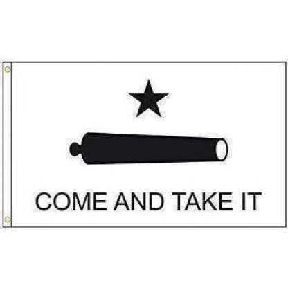 Gonzales Come and Take It Flag 3 x 5 Nylon Dyed (USA Made)