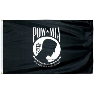 POW MIA FLAG for Sale 3x5 embroidered sewn