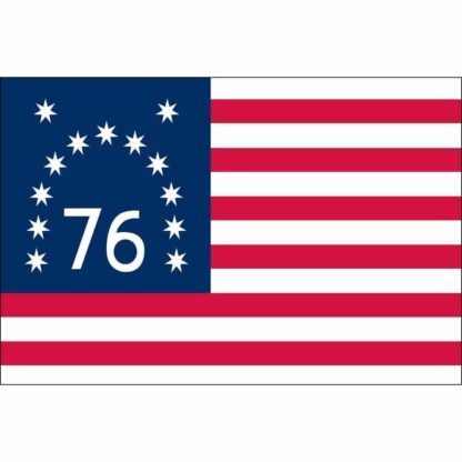 Bennington Flag - Outdoor and Indoor - 76 Nylon Embroidered - Made in America