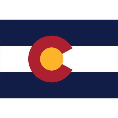 CO Flags State of Colorado Flag - Outdoor Commercial Poly-Max Made in USA