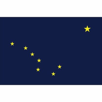 Alaska Flag 3 x 5 ft. - Standard Polyester Double Sided