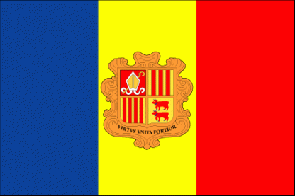 Andorra Flag 3 X 5 ft. Standard