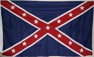 Army of the Trans-Mississippi Flag (Taylor) Reverse Color Double Nylon Embroidered Flag 3 x 5 ft.