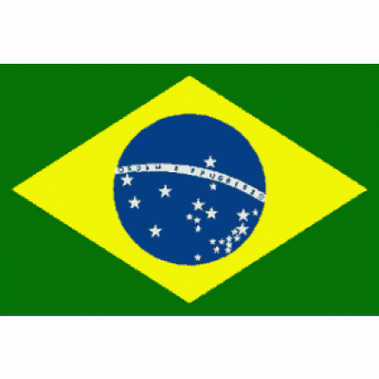 Brazil Flag 3 X 5 ft. Standard - Single Sided
