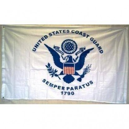 Coast Guard Knitted Nylon 3 x 5 Flag