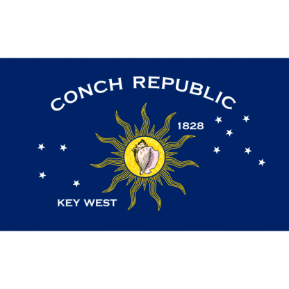 Conch Republic Flag - Key West Flag - 12 x 18 inch - grommets - Image 3