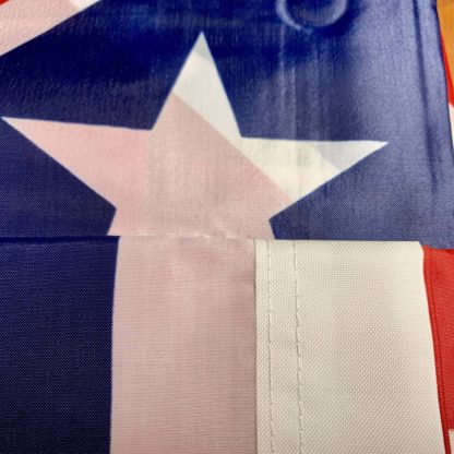 Confederate Artillery Battle Flag (Square With White Border) 36 X 36 Inch - Image 6