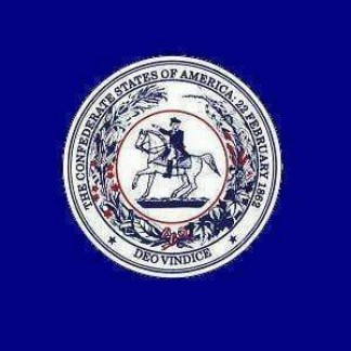 csa flag with seal