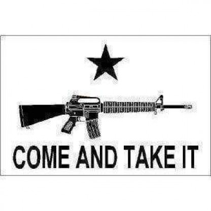 M4 Carbine Come and Take It Flag 2 X 3 ft.